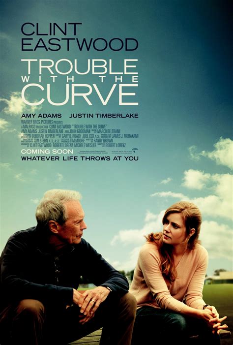 TROUBLE WITH THE CURVE UK Poster