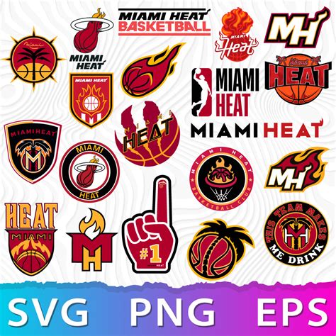 Miami Heat Logo SVG, Miami Heat PNG, Miami Heat Emblem, Miam - Inspire ...