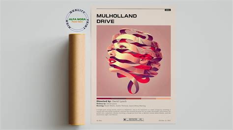 Mulholland Drive / Mulholland Drive Poster / Minimalist Movie - Etsy