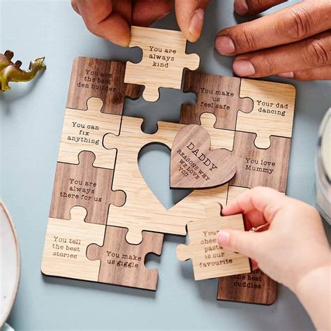 Personalised Reasons I Love You Wooden Jigsaw Puzzle By Wood Paper Scissors