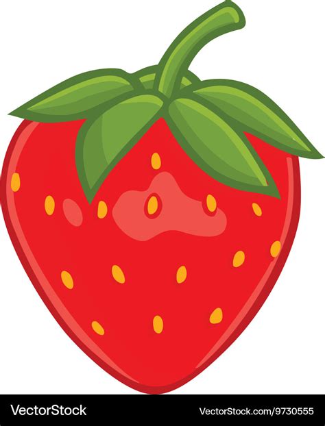 Fresh strawberry clipart Royalty Free Vector Image