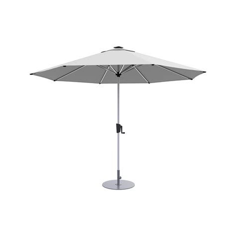 Coolaroo 3m Steel Round Bondi LED Umbrella - Bunnings Australia