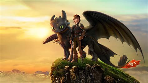 Hiccup and Toothless HD Wallpaper - How to Train Your Dragon 2