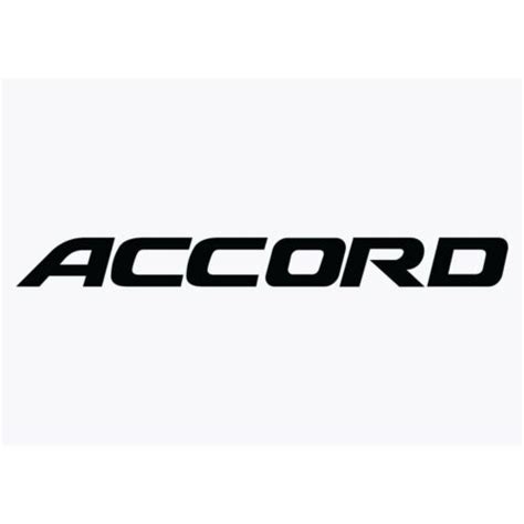 (2) HONDA ACCORD Vinyl Decal Sport Sticker Turbo JDM Custom Type R | eBay