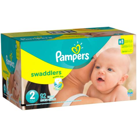 Pampers Swaddlers Size 2 Diapers, 92 ct - Kroger