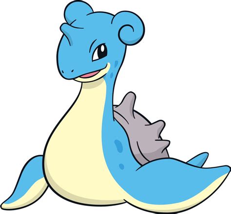 Lapras Pokemon, Musical Cry, Water Type, Psychic Abilities, Ocean Travel PNG