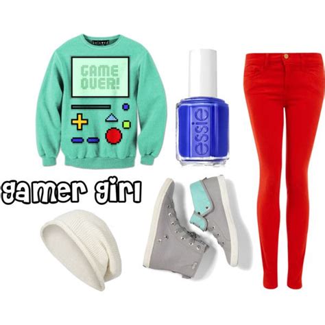 "Gamer Girl" by alliekelly-1 on Polyvore (With images) | Nerd outfits, Geeky fashion, Cool outfits