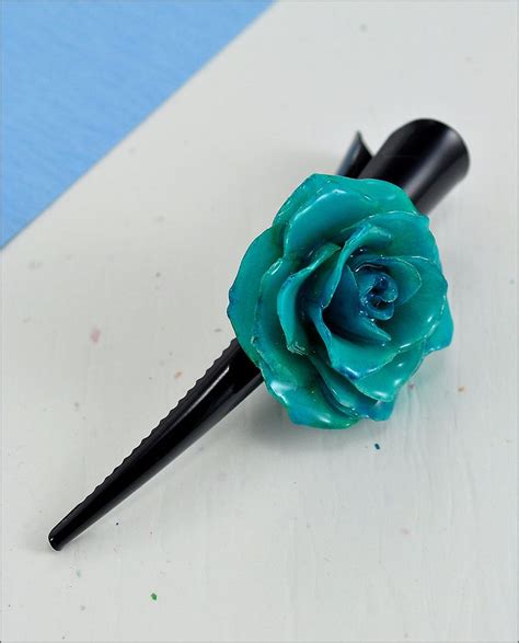 Flower Hair Accessories | Rose Hair Clip