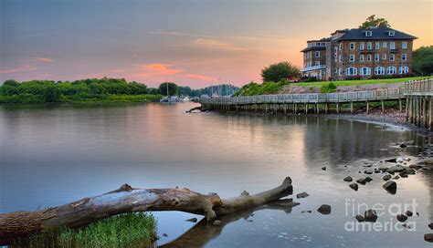 Havre De Grace Waterfront Panorama Photograph by Adam Jewell - Fine Art America