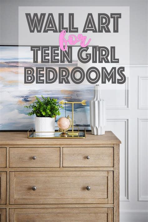 Wall Art for Teenage Girl Bedrooms — Pink Peppermint Design