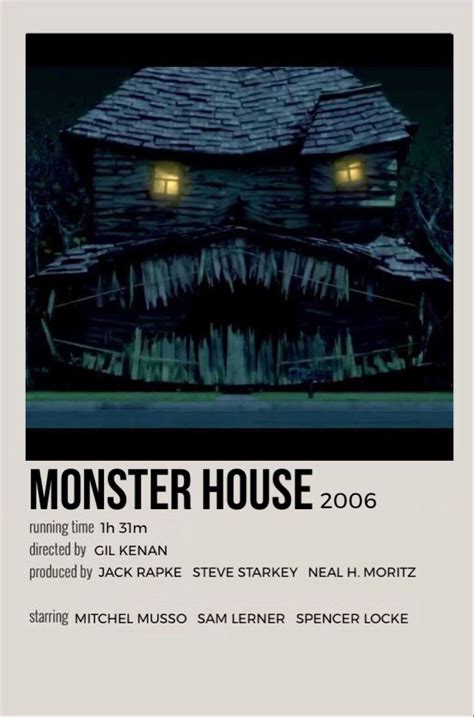 Spencer Locke, Monster House, Poster Wall, Film Poster, Running Time, Movie Posters Vintage ...