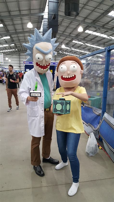 Awesome Rick and Morty cosplay I saw at Supanova comic-con Melbourne ...