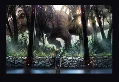 Jurassic World 'nostalgia' fan art by WEVART on DeviantArt