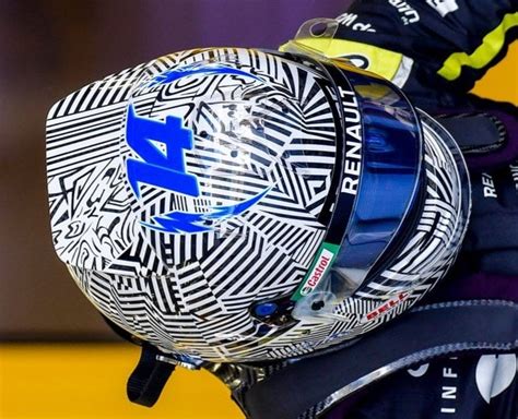 Helmet designs of test driver Fernando Alonso (Renault) from 2020 : r ...