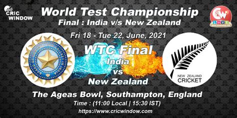 Wtc Final Scorecard - India Vs New Zealand Wtc Final Southampton Test Day 1 Highlights As It ...