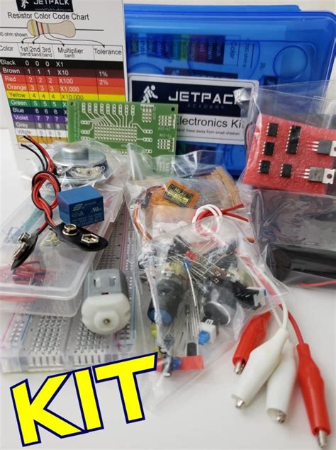 Electricty & electronics kit for Robotics Course, Part 1: Electricity ...