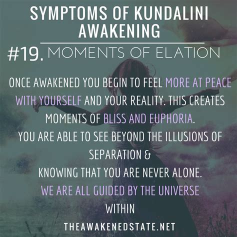 Symptoms of Kundalini Awakening#19. Moments of Elation Once Awakened ...