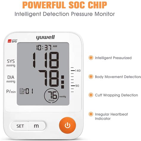 Yuwell Electronic Blood Pressure Monitor YE670A price in bangladesh