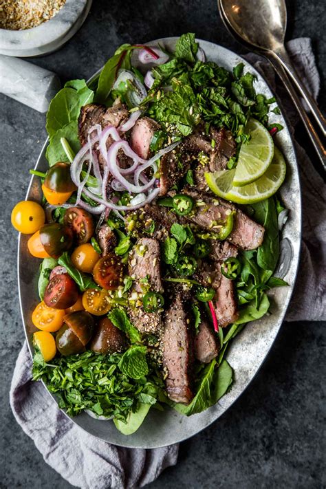 30-Minute Thai Beef Salad | Platings&Pairings