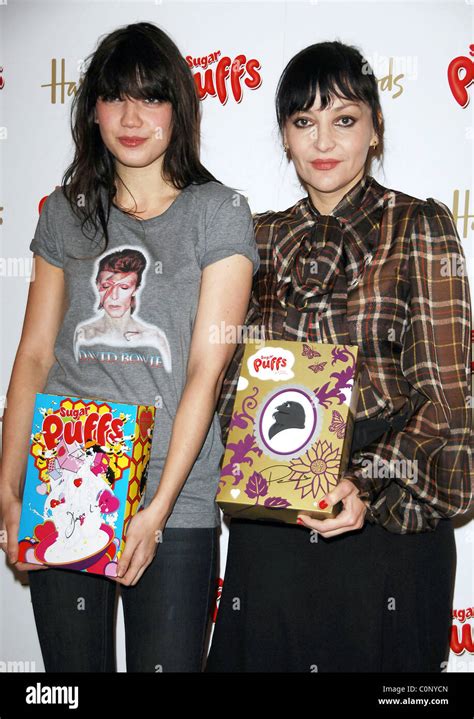 Daisy Lowe and Pearl Lowe Daisy and Pearl Lowe unveil limited edition designed Sugar Puffs boxes ...