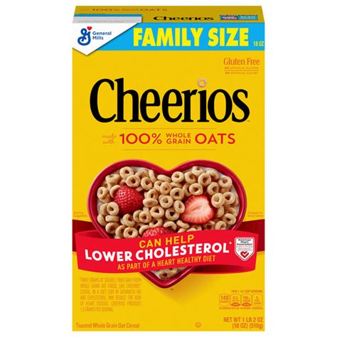 Save on General Mills Cheerios Cereal Toasted Whole Grain Oat Family ...