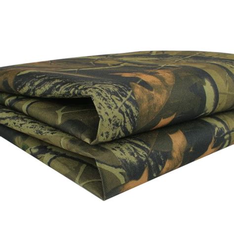 Camouflage Style Waterproof Canvas Awning Reinforced Fabric Heavy Duty UV Resistant Multi ...