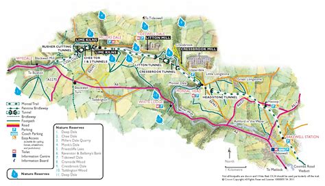 Monsal Trail Map