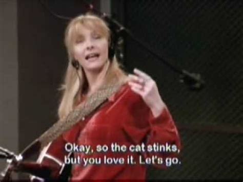 Phoebe Buffay Smelly Cat In Studio (with English subtitles) - YouTube