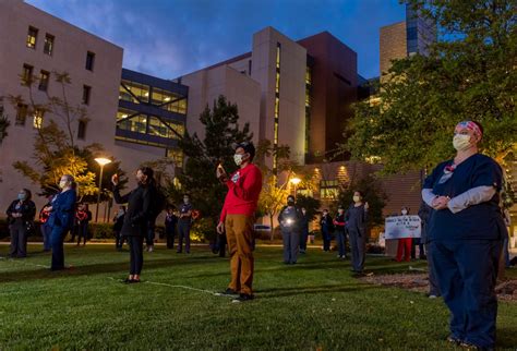 UC Irvine Medical Center nurses hold vigil calling for more masks ...