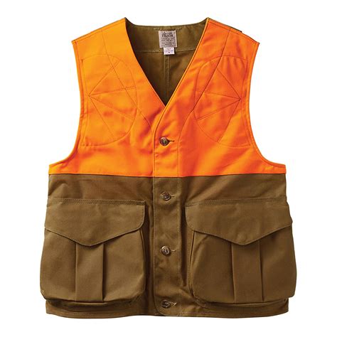 Filson Upland Hunting Vest Blaze in Orange for Men - Lyst