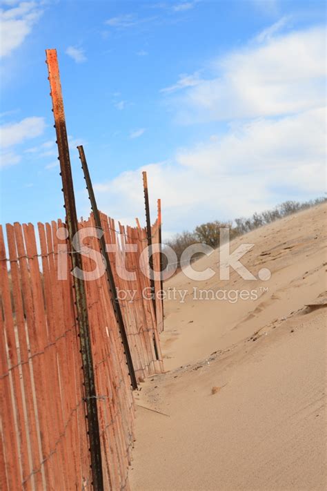 Beach Sand Fence Stock Photo | Royalty-Free | FreeImages