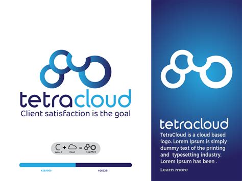 Tetracloud Logo Design - Cloud Company logo by MOSFIQUL KARIM on Dribbble