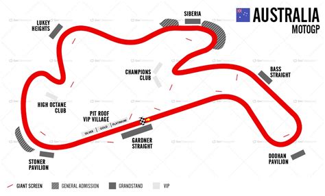 MGP_Circuit Map_Phillip Island_Australia_Goo | MOTOSPORTS TRAVEL