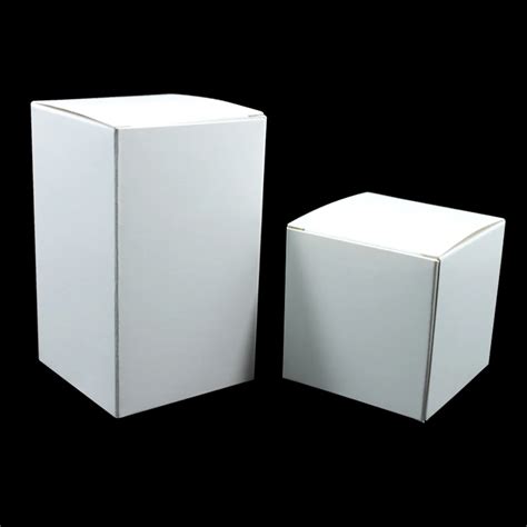 8*8*10cm 20Pcs/ Lot Wholesale Small Gift White Cardboard Boxes Craft ...