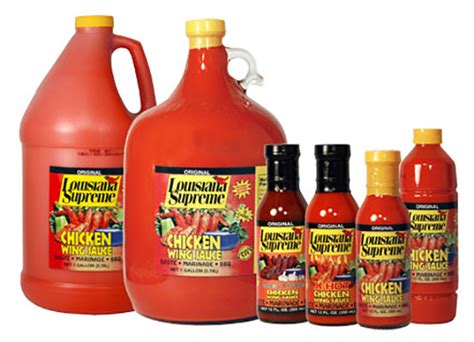 Louisiana Supreme Chicken Wing Sauce | Peppers Unlimited of Louisiana, Inc.