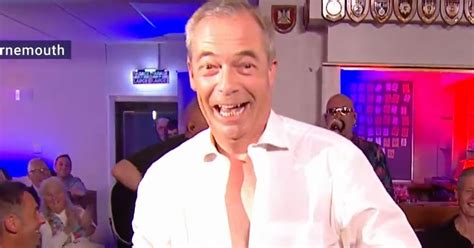 Donald Trump Ally Nigel Farage Strips On Live TV To Right Said Fred's ...