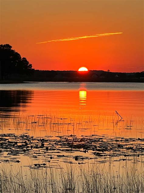 Beautiful Sunset Over Lake Kerr - Ocala-News.com