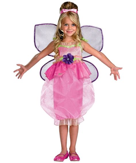 Barbie Thumbelina Kids Costume - Girl Barbie Costumes