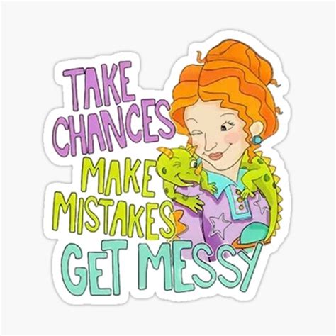 "Ms Frizzle " Sticker for Sale by KaiCreativeShop | Redbubble