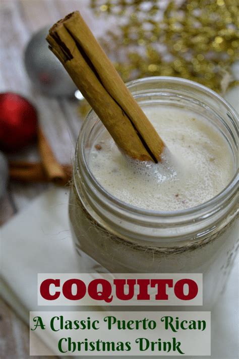 Coquito - Classic Puerto Rican Christmas Drink Recipe - Thrifty Jinxy