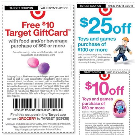 TARGET STORE COUPONS THIS WEEK (ENDS 3.31.18)