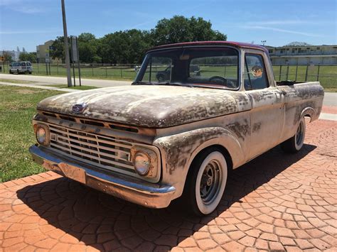 1963 Ford F 100 Unibody Patina Truck for sale