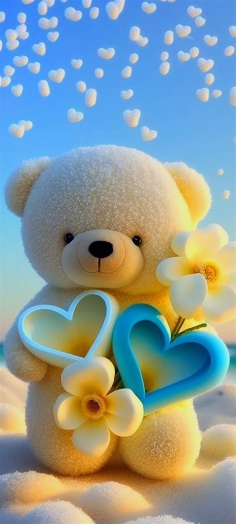 Pin by إيمان لطفي on Mobile wallpapers | Teddy bear wallpaper, Bear wallpaper, Phone wallpaper