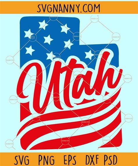 Utah state svg, Utah svg, Utah Outline svg, State Clipart svg, US state svg, Outline of the ...