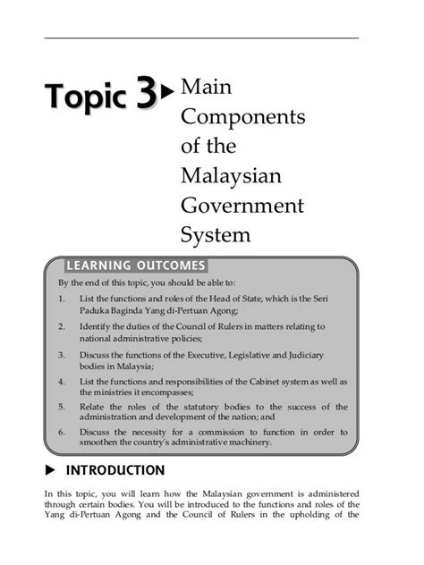 malaysian government structure - Tayna Flanders