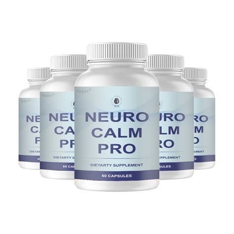 (5 Pack) NeuroCalm Pro - NeuroCalm Pro Brain Health Capsules - Walmart.com