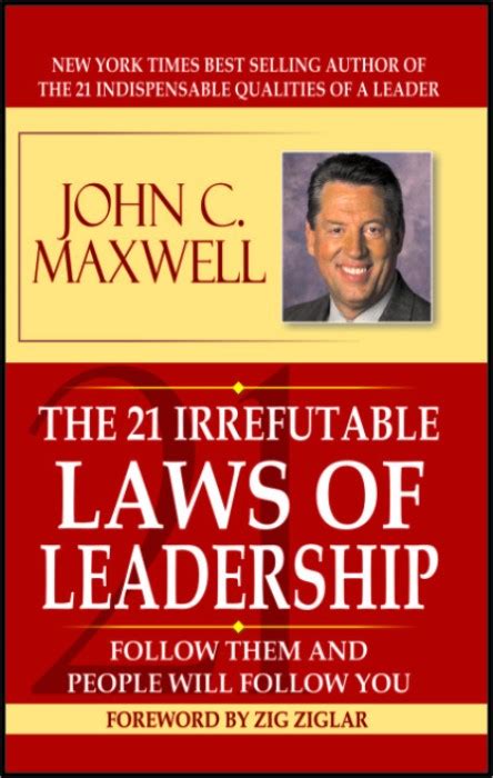 The 21 Irrefutable Law of Leadership-John C. Maxwell (English) - Buy ...