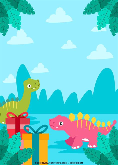 9+ Dinosaur Birthday Invitation Templates | Download Hundreds FREE PRINTABLE Birthday Invitation ...