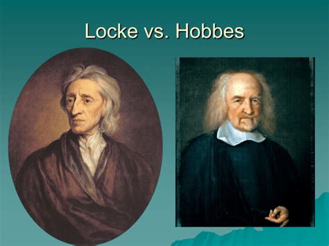 Locke vs. Hobbes