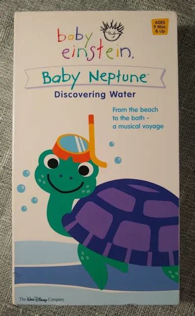 DISNEY’S BABY EINSTEIN Baby Neptune Discovering Water, VHS Tape, Infant Learning £7.82 - PicClick UK